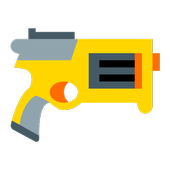 Flip the Gun and go ahead icon