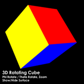 3d Rotating Cube icon