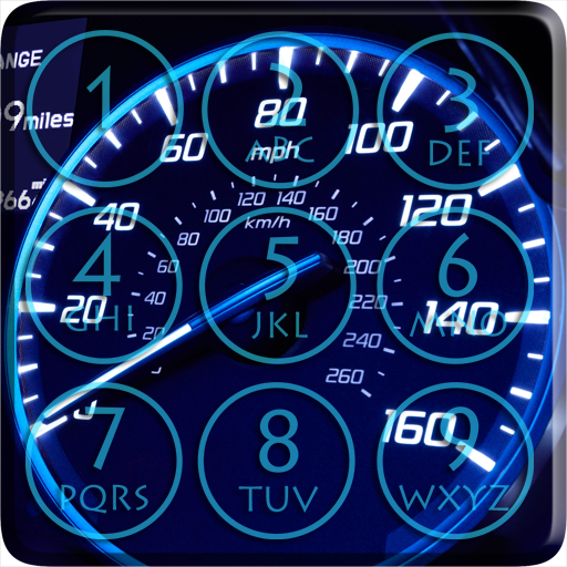 Speedometer Lock Screen icon