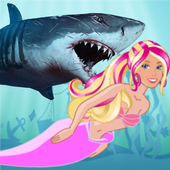 Shark Attack Mermaid icon