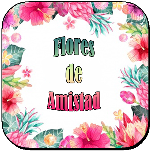 Flores con Frases de Amistad أيقونة