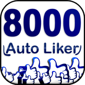  8000 Liker : Unlimited Likes Auto Liker tips icon