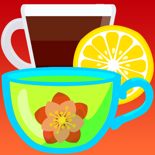 tea and coffee shop game icon