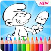 Coloring Book for Smurfs on 9Apps