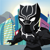 Black Panther Avengers Infinity War Subway icon