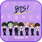 BTS Band Keyboard Theme icon