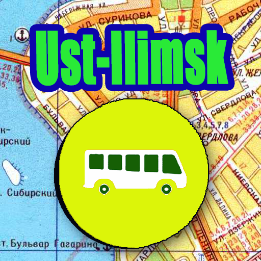 Ust-Ilimsk Bus Map Offline أيقونة