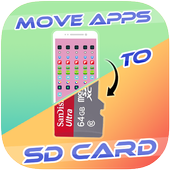 Move App To SD Card Transfer Files icon