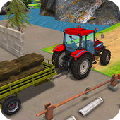 Real Farming Tractor Cargo Transport Simulator icon