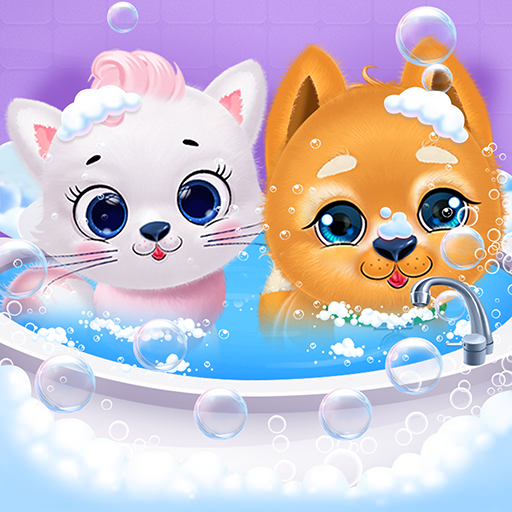 Kitty &amp; Puppy Best Friends Pet Vet Care icon