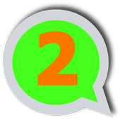 Dual whatsapp in one phone icon