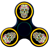 Real hand fidget spinner toy simulator icon