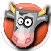 Farm animals puzzles for family icon