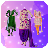 Women Salwar Photo Suite icon