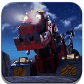 Crazy Dino Run Trux icon