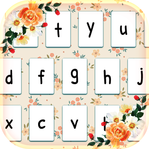 Charming Flowers Keyboard Theme icon