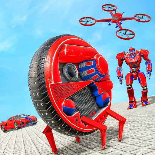 Spider Wheel Robot Car Game 3d icon
