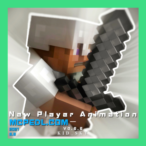 New Player Animation Mod[MCPE] icon