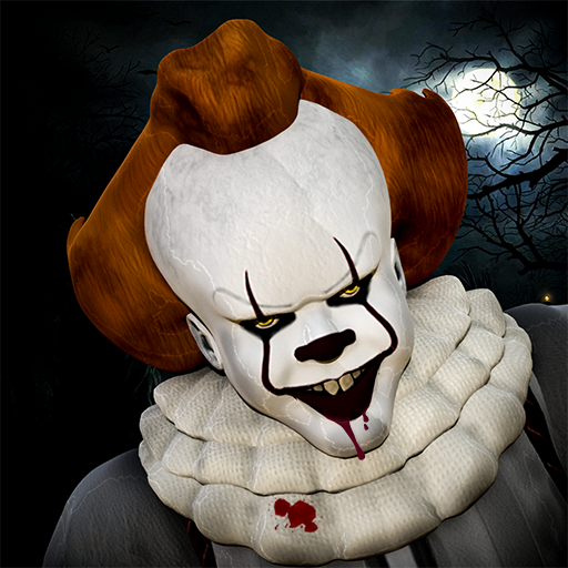 Scary Horror Clown Game 3D icon