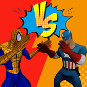 Amazing Spider Vs Captain Superhero Fighting 3D icon
