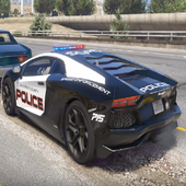 Real Extreme Police Car Simulator 2019 3D icon