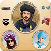 Turban Photo Editor:Punjabi,pathans & Bloch Styles