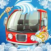 Kids Bus Wash Garage &amp; Service Station icon