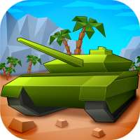 Craft Cube Tank Battle 3D Wars
