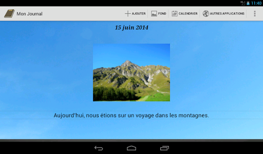 Mon journal screenshot 10