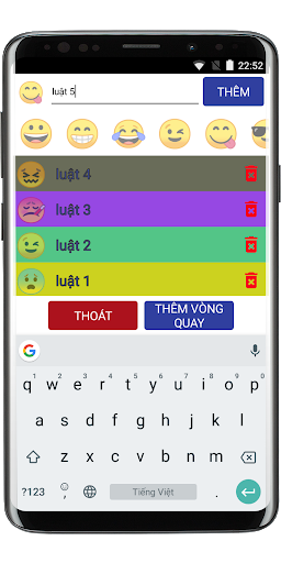 Vòng quay ăn nhậu, bóng đá , tiệc tùng screenshot 5