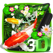3D Koi Fish Free Launcher Theme🐠 icon