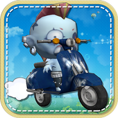 Zombie Bike Racing Fun icon