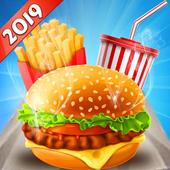 Crazy Chef : Street Food-World Cooking Game 2019 icon