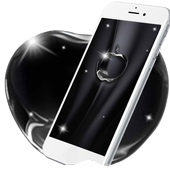 Black Bubble Bubble Live Wallpaper icon