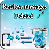 recuperer tout les sms supprimées : text messages icon