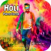 Holi Photo Effect 2018:Happy Holi Photo frame 2018