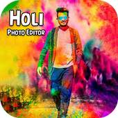 Holi Photo Effect 2018:Happy Holi Photo frame 2018