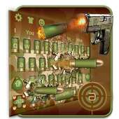 Army Bullet Keyboard Theme on 9Apps