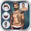 Man Hairstyle Tattoo Editor on 9Apps