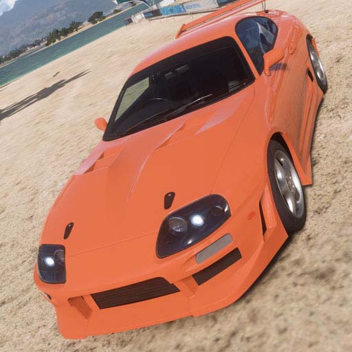 Driving Japan Supra Car Game icon