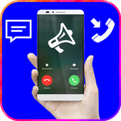 Caller Name Speaker SMS announcer icon