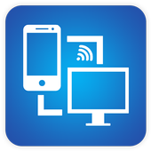 Screen Mirroring with TV icon