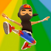 Ninja Subway Surf Game. Angela Sufers Run icon