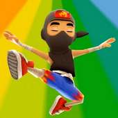 Ninja Subway Surf Game. Angela Sufers Run on 9Apps
