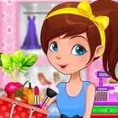 Supermarket shop game - Grocery Store Girl icon