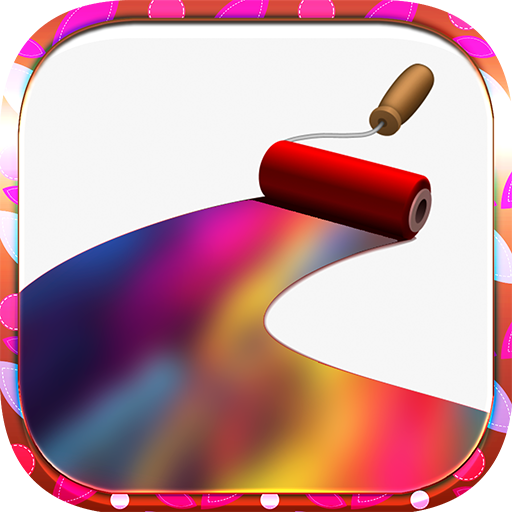 Color Roll 3D-Color Roller Color Rolling Game icon