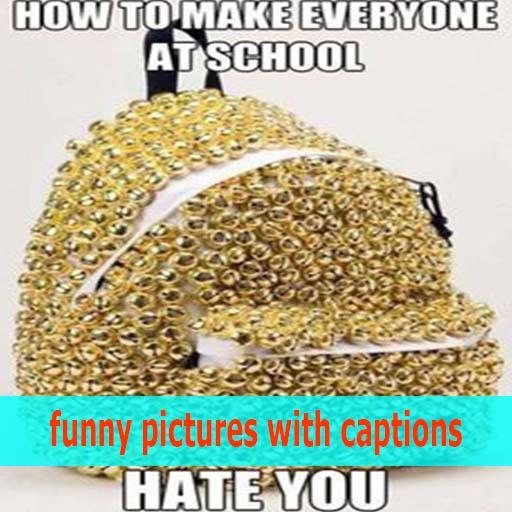 funny pictures with captions icon
