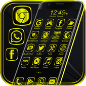Gold Launcher Theme icon