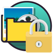 Videos and Files Fingerprint Unlock icon