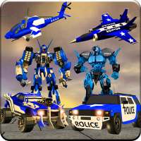 US Police Robot War Multi Robot Transformation